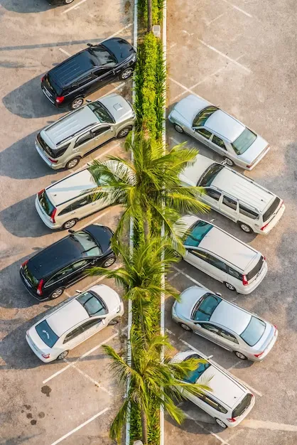 Secure parking facilities at Mallika Residency Chennai